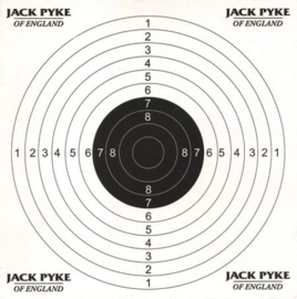 JACK PYKE (thick) PAPER TARGETS (100Pcs)