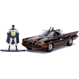 DC Comics Batman Batmobil Metal 1966 car + figure set Scale: 1:32