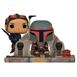 FUNKO POP figure Star Wars Mandalorian Boba Fett and Fennec Shand (486)