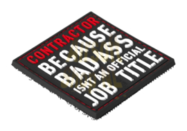 JTG Contractor Rubber Patch