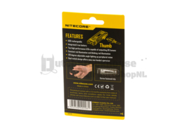 Nitecore Thumb Illuminator-Light (BLACK)