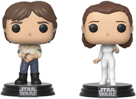 FUNKO POP pack 2 figures Star Wars Han & Leia