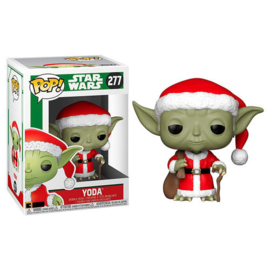 FUNKO POP figure Star Wars Holiday Santa Yoda (277)