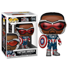 FUNO POP figure Marvel The Falcon and the Winter Soldier Captain America (814)
