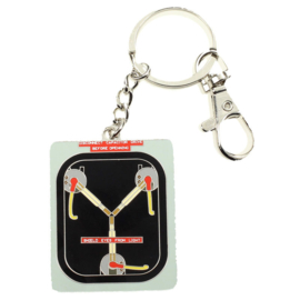 Back to the Future Fluzo Condenser metal key chain