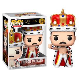 FUNKO POP figure Rocks Queen Freddie Mercury King (184)