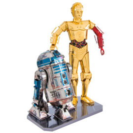 Metal Earth Star Wars R2D2 & C-3PO metal model kit