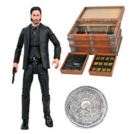 John Wick Select Deluxe Action figure - 18cm