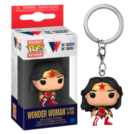 FUNKO Pocket POP Keychain DC Wonder Woman 80th Wonder Woman At Wist Of Fate