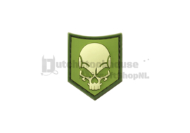 JTG SOF Skull Rubber Patch - Forest