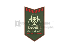 JTG Zombie Attack Rubber Patch (3 COLORS)