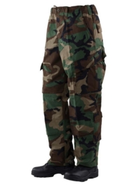 TRU-SPEC BDU Rip-Stop Trousers/pants (Woodland) LAST SIZE XSR 1x  SL 1x