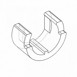 RETRO ARMS Hop-Up chamber C-Clip/Barrel lock -M4-AR15