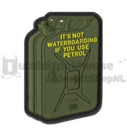 JTG Rubber Patch It's not! (Not For Every Body) GREEN