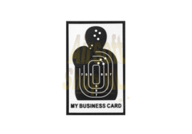 JTG My Business Card Rubber Patch - SWAT