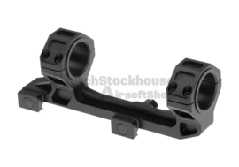 Aim-O GE Short Base Mount. 25.4mm/30mm. Blk