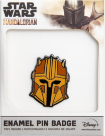 Star Wars The Mandalorian Logo Boba Fett ENAMEL pin badge