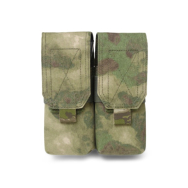 Warrior Elite Ops MOLLE Double M4 - 5.56mm Mag Pouch / Non Slip Retention (2 COLOR left)