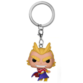 FUNKO Pocket POP keychain My Hero Academia All Might Silver Age