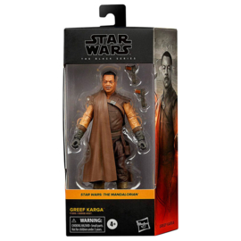 HASBRO Star Wars THE BLACK SERIES The Mandalorian Greef Karga figure - 15cm