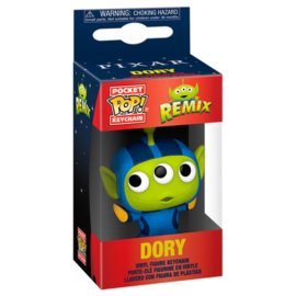 FUNKO Pocket POP keychain Disney Pixar Alien Remix Dory