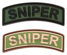 JTG Sniper Tab Rubber Patch (2 COLORS)
