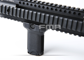 FMA RD Forward Grip Picatinny Keymod (BLACK)