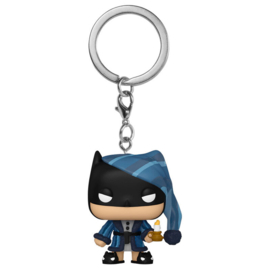 FUNKO Pocket POP Keychain DC Comics Holiday Batman