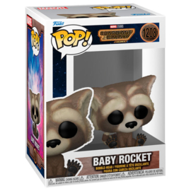 FUNKO POP figure Marvel Guardians of the Galaxy 3 Baby Rocket (1208)