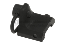 Metal  Hand Stop with QD Sling Swivel. Blk