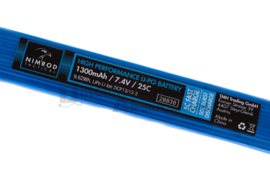 Nimrod 7.4 Lipo 1300mAh 25C Twin Type. Tamiya