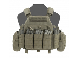 Warrior Elite Ops MOLLE DCS (LARGE) BASE with 5 Open Mags, 2 Utility Pouches (5 COLORS)