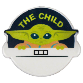 Star Wars The Mandalorian Yoda Child brooch pin badge