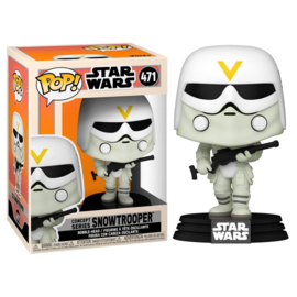 FUNKO POP figure Star Wars Concept Series Snowtrooper (471)