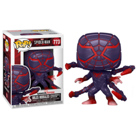 FUNKO POP figure Marvel Spiderman Miles Morales Programmable Matter Suit (773)