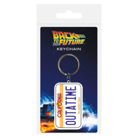 Back to the Future keychain