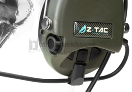 Z-TACTICAL SRD (Sordin) Headset Military Standard Plug (Foliage Green)