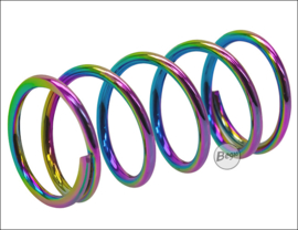 Begadi Hop-Up Barrel Spring. 21mm/Rainbow color