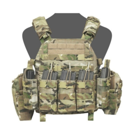 Warrior Elite Ops MOLLE DCS (LARGE) BASE with 5 Open Mags, 2 Utility Pouches (5 COLORS)