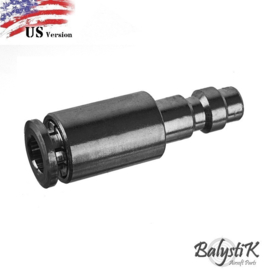 Balystik 2 in 1 HPA Adaptor /Connector Male QD Fitting for 6mm Macroline US Type