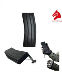 LONEX AEG AK METAL FLASH MAGAZINE Hi-Cap magazine - 520rds (Black)  GB-06-04