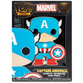 FUNKO Marvel Captain America Large Enamel POP Pin 10cm (07)