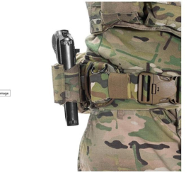 Warrior Elite Ops MOLLE Universal Pistol Holster (Left handed) (4 COLORS)