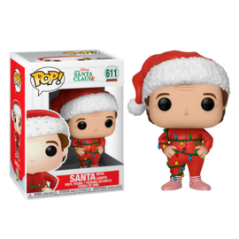 FUNKO POP figure Disney The Santa Clause Santa with Lights (611)