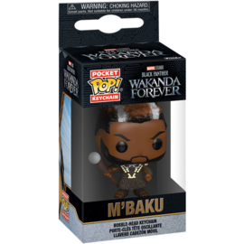 FUNKO Pocket POP Keychain Marvel Black Panther Wakanda Forever M Baku