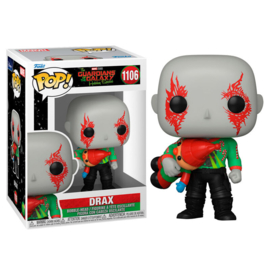 FUNKO POP figure Marvel Guardians of the Galaxy Holiday Drax (1106)
