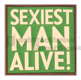 JTG Sexiest Man Alive Rubber Patch (3 COLORS)