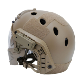 DELTA TACTICS Fast Helmet with Mask  (3 COLORS)