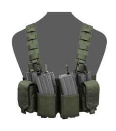 Warrior Elite Ops MOLLE (RPC) Recon Plate Carrier SAPI  with Pathfinder Chest Rig Combo (LARGE) (4 COLORS)