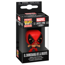 FUNKO Pocket POP keychain Marvel Deadpool Wrestlers The Chimiganga of Death